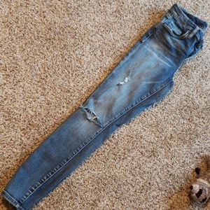 Blank NYC, skinny, high waisted jeans.